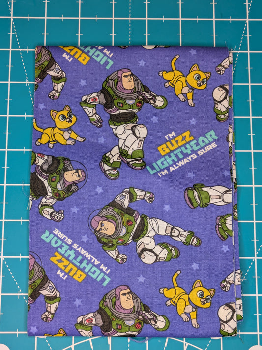 Buzz Lightyear and Sox Fabric Choice