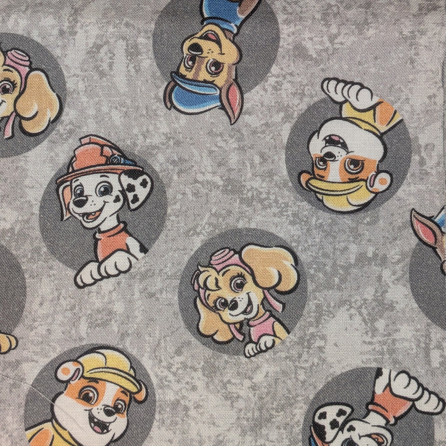 Paw Patrol Fabric Choice