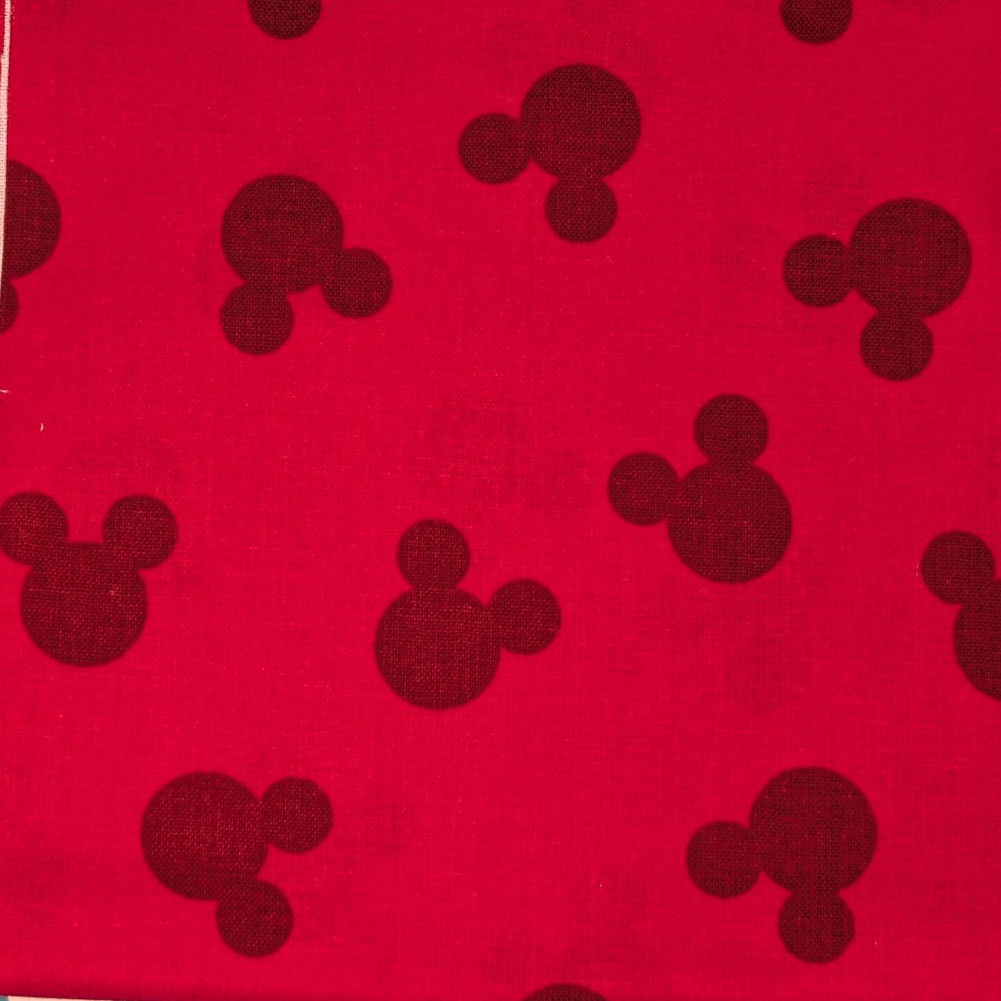 Mickey Mouse Red Fabric Choice