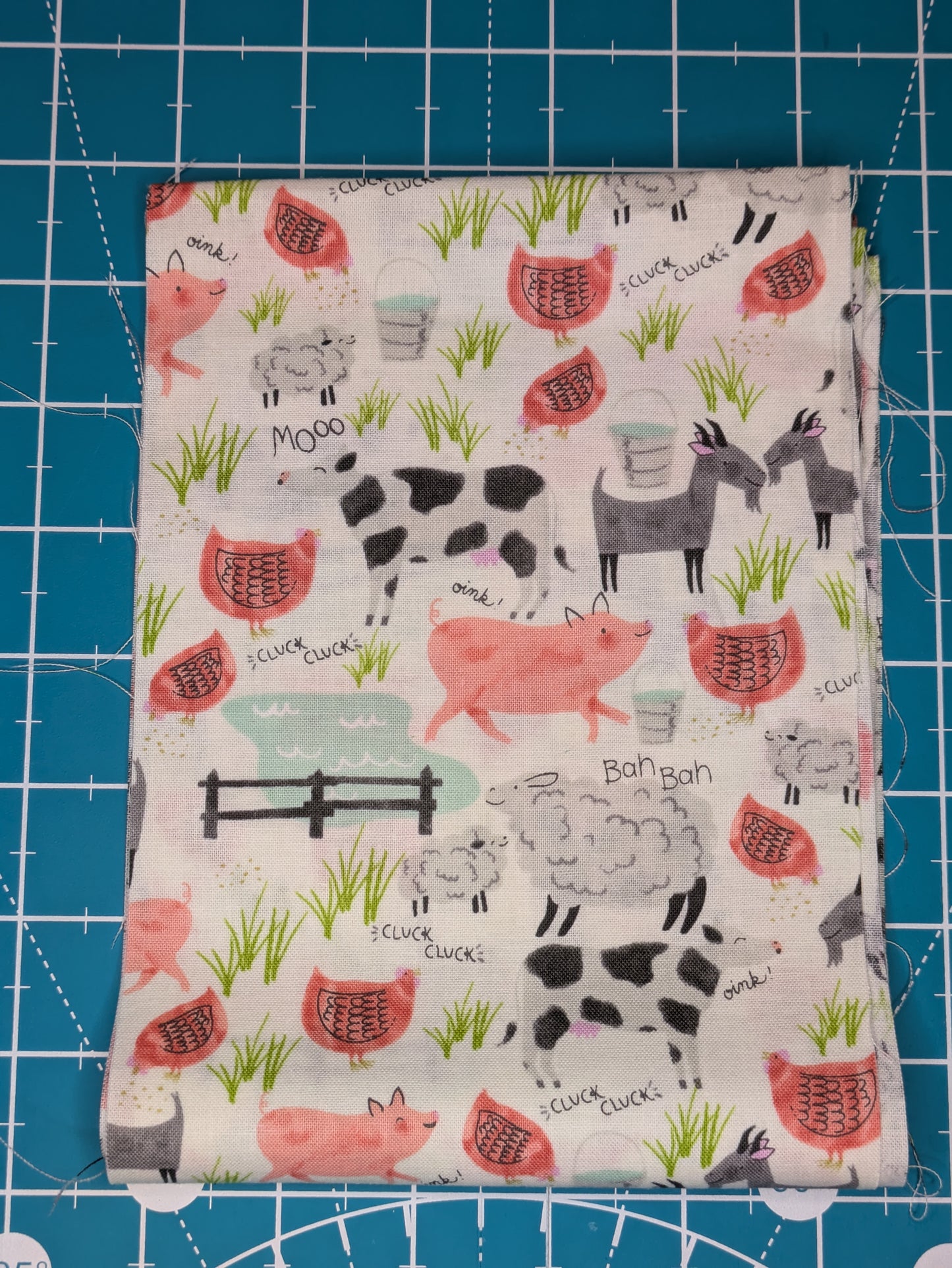 Farm Animal Fabric Choice