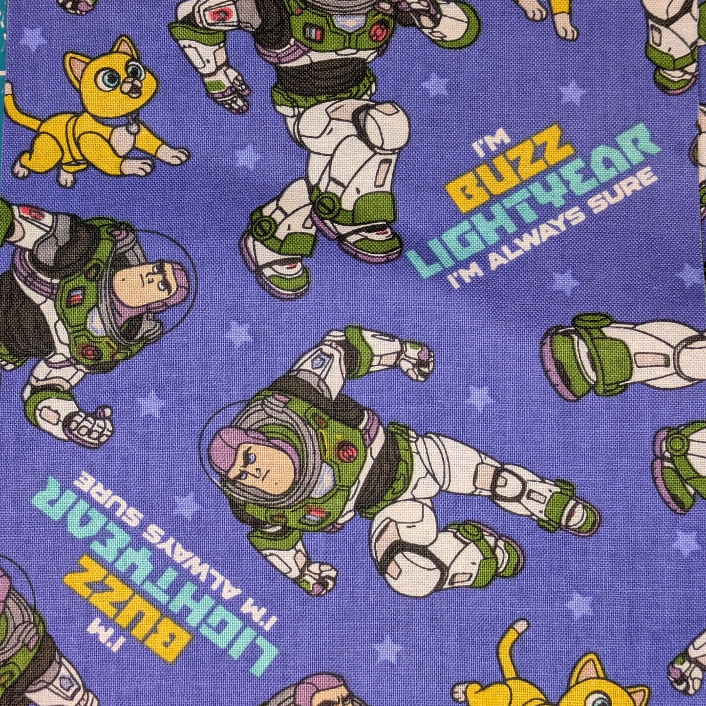 Buzz Lightyear and Sox Fabric Choice